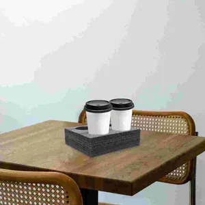Tasses à thé, trous multiples, support de verre, plateau de transport en mousse, plateaux à emporter pour boissons, outil d'emballage de boissons au café