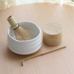 Theekopjes Professionele Japanse Matcha-kom gardeschep Bamboe Caddy Cadeauset Groen Poeder theeset Japan Ceremonie Theeservies 231214