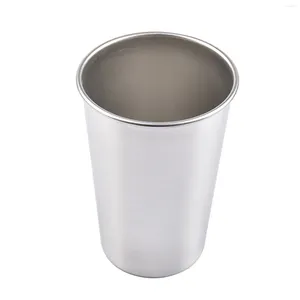 Tasses à thé en acier inoxydable, pour la vaisselle, ustensiles, barbecue, maison, bureau, fête, conduite