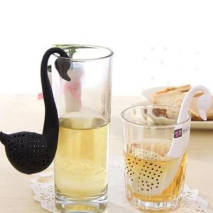 Infuseur à thé cygne passoire à thé en vrac herbe filtre à épices diffuseur Gadgets de cuisine filtre à café accessoires de boisson partenaire de vie 1215