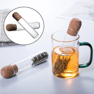 Infuseur à thé filtre à thé tamis tuyau en verre créatif thé Mate fabricant de thé brassage pour épices herbe passoire à thé accessoires pour outils de thé
