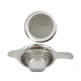 Infusores de té Filtro de fugas de metal Infusor Colador de acero inoxidable Difusor creativo Coladores Herramientas de cocina Vt1609 Drop Delivery Home Dhqur