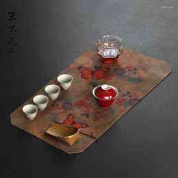 Téraises de thé Vintage Cloud Yarn Dry Soupages chinois zen grande table de table