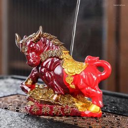 Pets de té adornos de mascotas chinos accesorios de lavado de vacas que cambian de color