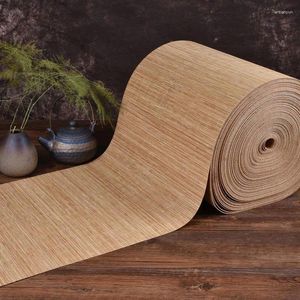 Theebladen 1M natuurlijke bamboe matten tafelloper huis decoratieve gordijnen placemat isolatie kussen ceremonie accessoires