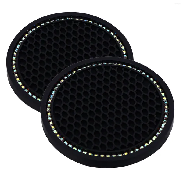 Bandejas de té 2 PCS CAR COCUP PAD DEL ESCRITOR COMBRES DE SÍMA GEL SÍNICA Padres sin deslizamiento