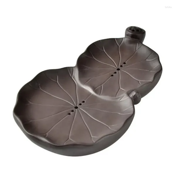 Plateaux à thé chinois, Pots de mer Zisha, ensembles créatifs en céramique de Style moderne, assiette à bulles sèches, stockage d'eau, Mini