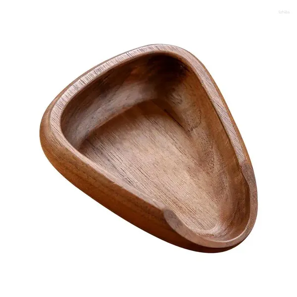 Plateaux à thé tasse de poids de grain de café accessoire de dosage expresso en bois ensemble de bol universel poterie