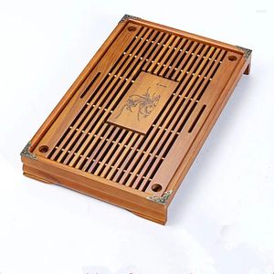 Theebladen huishouden Chinese lade vast houten tafel 43 28 6 cm kungfu gongfu set