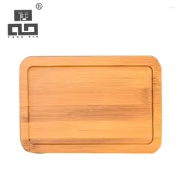 Pays à thé Tangpin Small Bamboo Board Accessoires Table de plateau chinois