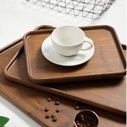 Bandejas para té, bandeja De madera hecha a mano, creativo juego chino De alta calidad, comida para desayuno, café, meseta De servicio, Teaware 50