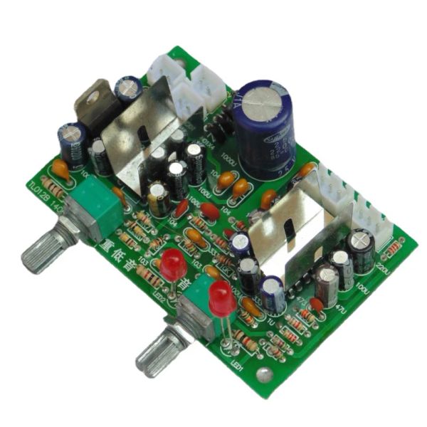 Amplificateur TEA2025B pour haut-parleurs 2.1, carte d'amplificateur de puissance à 3 canaux, caisson de basses BTL 10W DC 5V -12V, contrôle du Volume