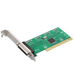 PCI onderwijzen tot 1 poort parallel 25pin DB25 / PCI naar seriële poortprinterpoortcontroller Expansiekaart Adapter Converter met TX382A -chip