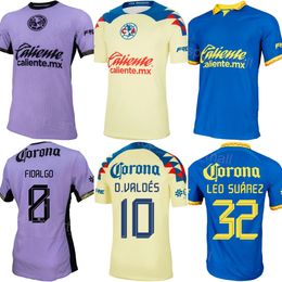 Équipe 23-24 Hommes Soccer Club America Jersey 7 RODRIGUEZ 6 DOS SANTOS 33 QUINONES 32 SUAREZ 5 ALVAREZ 2 FUENTES 20 SANCHEZ 17 ZENDEJAS FIDALGO VALDES Kits de maillots de football