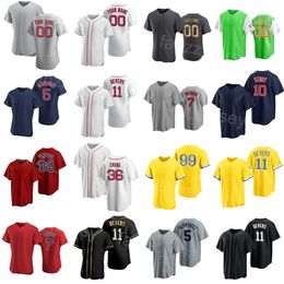 Team Baseball 5 Enrique Hernandez Jersey 7 Masataka Yoshida 36 Triston Casas 41 Chris Sale 11 Rafael Devers 99 Alex Verdugo 2 Justin Turner 70 Ryan Brasier Man Kids H-W