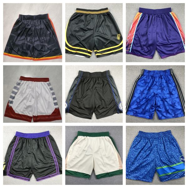 Équipe Basketball Shorts City Gold Running Sports Clothes Taille S-XXL MOX MATCH ORDE