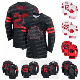 Team CA 2022 Winter Hockey''nHl''Jersey Owen Power Eric Staal Mason McTavish Marie-Philip Poulin Corban Knight Weal Jason Demers Mat Robinson