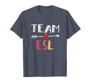 T-shirt Équipe Esl Enseignant Retour à l'école