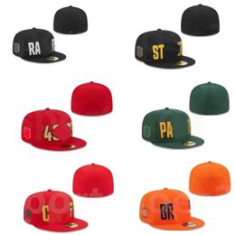 Chapeaux ajustés d'équipe Desiger pour hommes et femmes Fans de basket-ball de Football casquettes actives de mode