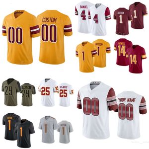 Team Football 57 Cody Barton Jersey Enfants Homme Femme 25 Benjamin St-Juste 29 Kendall Fuller 35 Percy Butler 94 Daron Payne 14 Sam Howell 4 Curtis Samuel 1 Jahan Dotson