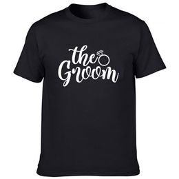 Team Groom Men's Short Sleve HARAJUKU T-shirt Bachelor Graphic mari Boyfriend T-shirts Meld Wedding Best Man Tees Ropa