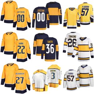 Team Hockey 27 Ryan McDonagh Jersey 26 Philip Tomasino 36 Cole Smith 3 Jeremy Lauzon 22 Tyson Barrie 57 Dante Fabbro 24 Tanner Molendyk Mathew Wood Man Vrouw Jeugd