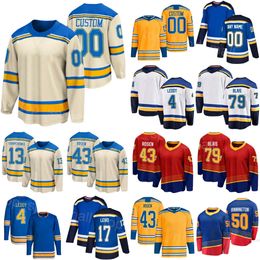 Team Hockey 50 Binnington Jerseys 4 Nick Leddy 79 Sammy Blais 13 Alexey Toropchenko 43 Calle Rosen 17 Josh Leivo 73 Theo Lindstein 23 Otto Stenberg Man Vrouw Jeugd