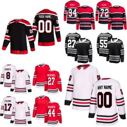 Team Hockey 55 Kevin Korchinski Jerseys Kinderen Heren Dames 27 Lukas Reichel 44 Wyatt Kaiser 72 Alex Vlasic 94 Corey Perry 8 Ryan Donato 17 Nick Foligno 98 Connor Bedard