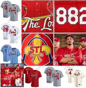 2024 City Connect the Lou Baseball Jersey Nolan Arenado Paul Goldschmidt Willson Contreras Lars Nootbaar Albert Pujols Yadier Molina Smith Nolan Gorman Walker Lynn