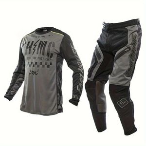Combinaison Team MX ATV et pantalon, ensemble chemise de sport à poche tout-terrain, combinaison de vélo tout-terrain