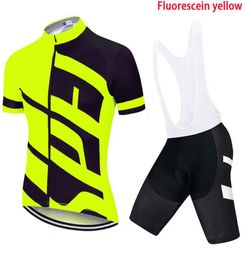 TEAM RCC SKY Fietsen 20D Gelpad Shorts Fietsshirt set Ropa Ciclismo Heren pro Maillot Culotte kleding5101763