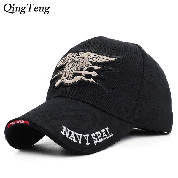 Team Tactical Gorra de béisbol para hombre Navy Seals Caps Brand Gorras Cotton Army Hat Black Bone Male 230716