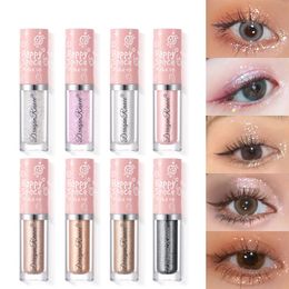 Tear Drop Liquid Eyeshadow Glitter Super glanzende heldere zijdeworm Slapen Pen Brighten Oogschaduw Hoogte ogen Make -up