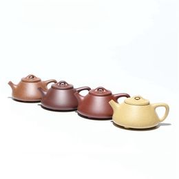 TEWARE 130CC Small Yixing Zisha Tapot Handmade Purple Clay Zini Duanni Qingshuini Shipiao Tea Pot de té