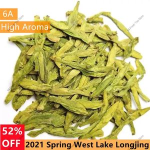 Théware 2022 printemps 6a Top Quality Dragon Well Greentea Dragon Well Thé pour les soins de santé Arôme Tendre Livraison gratuite 250g TEAPOT