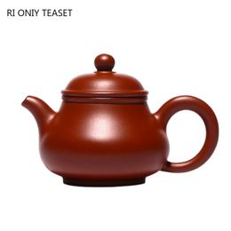 Teaware 90 ml yixing kleine capaciteit paarse klei theepot authentieke handgemaakte theepot raw rauw erts dahongpao schoonheid ketel Chinese zisha theeset