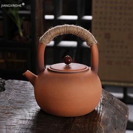 Varelle à haute température Résistante rugueuse Rougieuse théme bouilloire Témonie de thé Kung Fu Téage de thé rétro à la main