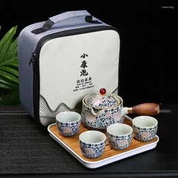 Ensembles de thé 19 styles chinois service à thé voyage en céramique portable fabricant infuseur tasse à thé pour