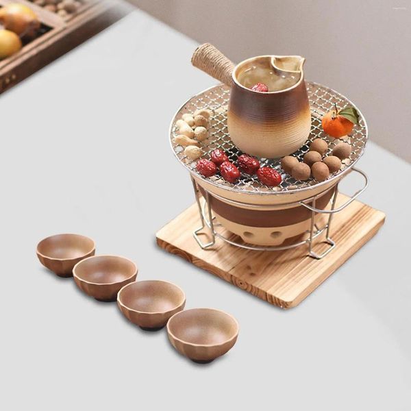 Ensembles de thé 4 pièces tasses à thé en céramique chinoise tasses portables pour bureau maison café