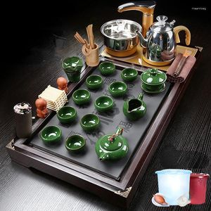 Service à thé chinois de cérémonie, Service de salon de l'après-midi, passoire, cuillère, batteur, Kit Te Matcha, produits pour la maison