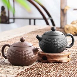 Teaware sets Creative Tea Set Tea Pot Filter Teapot Beauties Handmade Purple Clay Teaware Aangepaste geschenken Drinkware Set Drink Puer Cup