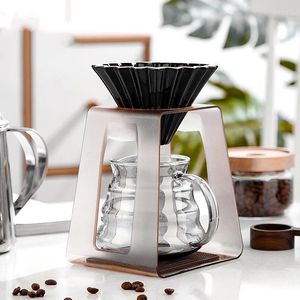 Theeservies Sets Handgemaakte koffiehouder Potset Filterpapier V60 Keramisch kopje Driptype