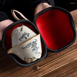 Teaware-sets Japanse stijl reisthee set draagbaar met carring cases teepot home outdoor quick cup Teawares cadeau