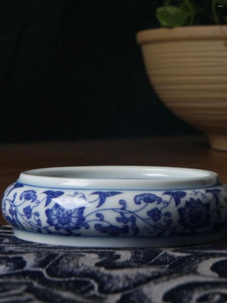 Juegos de teteras Jingdezhen, cubierta de porcelana azul y blanca, rodamiento de cerámica, bandeja de té para el hogar, accesorios, taza y platillo