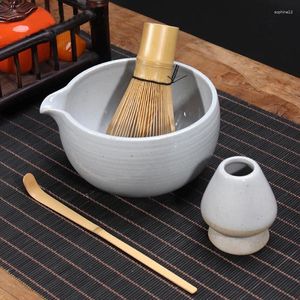Ensembles de thé LIZAOTAO Matcha Bowl japonais en céramique thé rétro ensemble accessoires