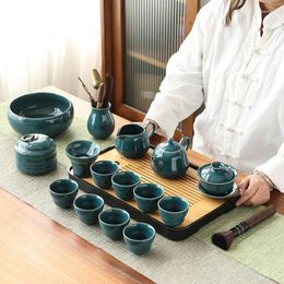 Ensembles de voitures de thé Cérémonie de thé traditionnelle moderne Kungfu Infuseur chinois Mug Teapot Services Yerba Mate Juego de Te