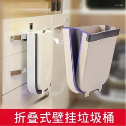 Teaware -sets RV Trash Can Trailer Bed CAR MODIFICATIES Accessoires Vouwen intrekbare keukentoiletopslag Bin