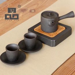 Teaware sets Tangpin Japanse handgemaakte keramische theepot ketel thee Cup porseleinen set Drinkware