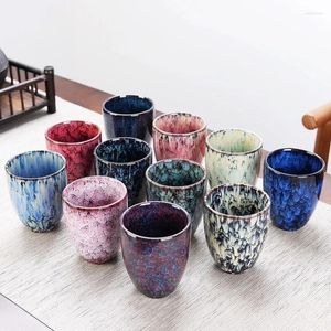 Ensembles de théi les ensembles de thé en plage de céramique de céramique Change Chine tasses en porcelaine Pottery Drinkware à domicile