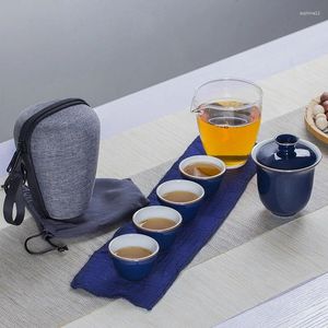 Teaware -sets Reistas Chinese theeset Gaiwan Teapot TeaKups Fair Mug White Drinkware